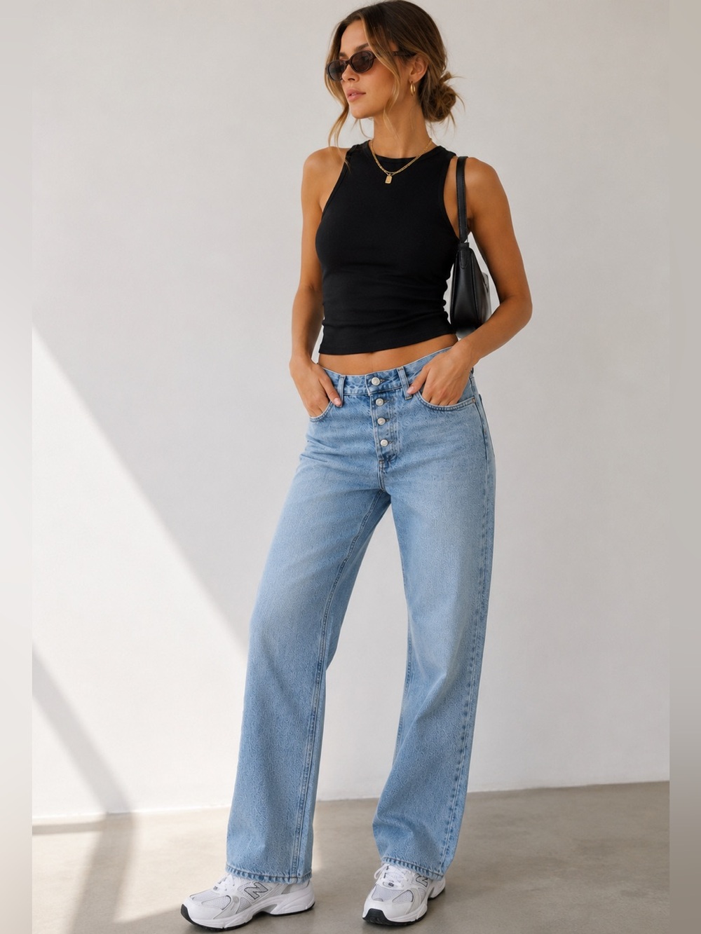 AGOLDE Fran Jean Low Slung Easy Straight Jeans Size 26 Force Wash NWT